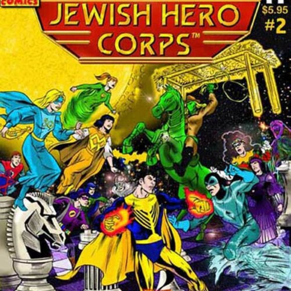 RARE ! Set of 3 Jewish Hero Corps #1, #2 & #3 Jewish Superhero Comic Books - Picture 4 of 10